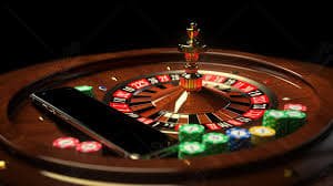 Suasana meja Live Casino bro74 dengan dealer profesional yang memimpin permainan